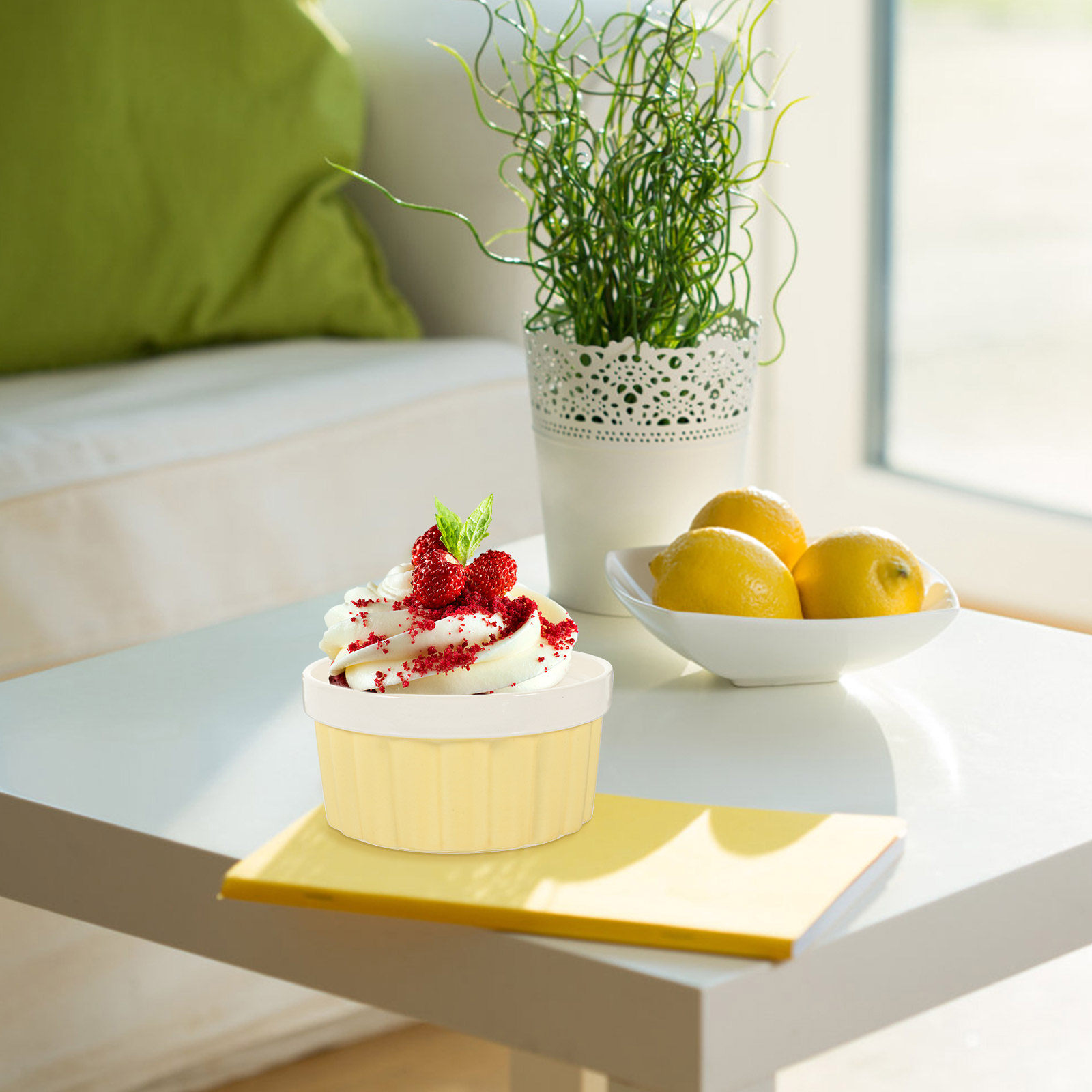 Kitchen Baking Bowls - 1Pcs Ceramic Baking Bowl Round Shape