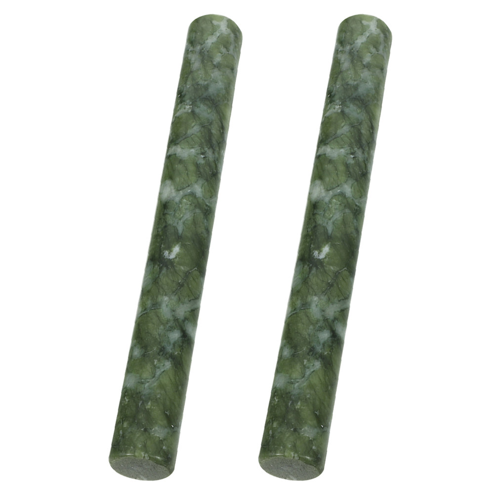 Rolling Pin Marble - 2Pcs Natural Stone Rolling Pin Non-Stick