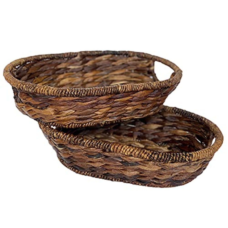 Handwoven Oval Wicker Baskets  - Baking Kitchen Set incelemesi ve fiyatı