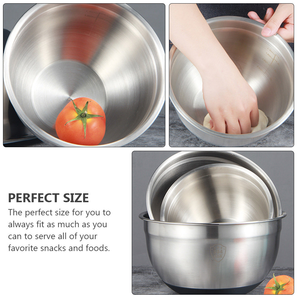 1Pcs Stainless Steel Mixing Bo - Kitchen Baking Bowls incelemesi ve fiyatı