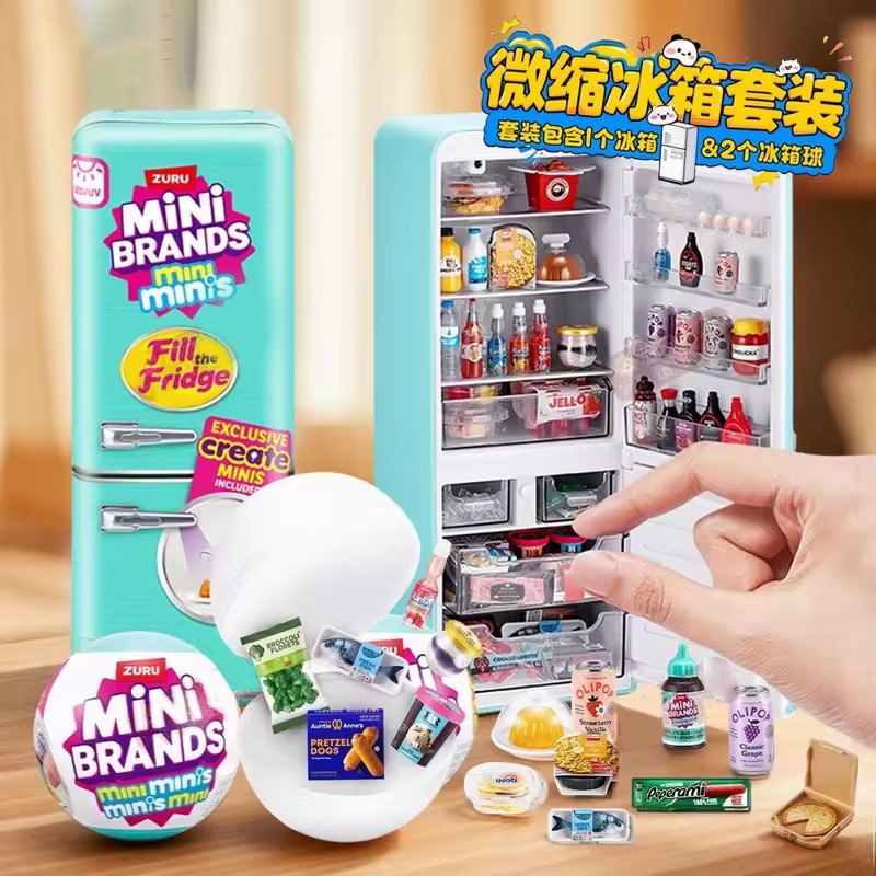 HOT Led Light Up Mini Refriger - Miniature Baking Kitchen incelemesi ve fiyatı