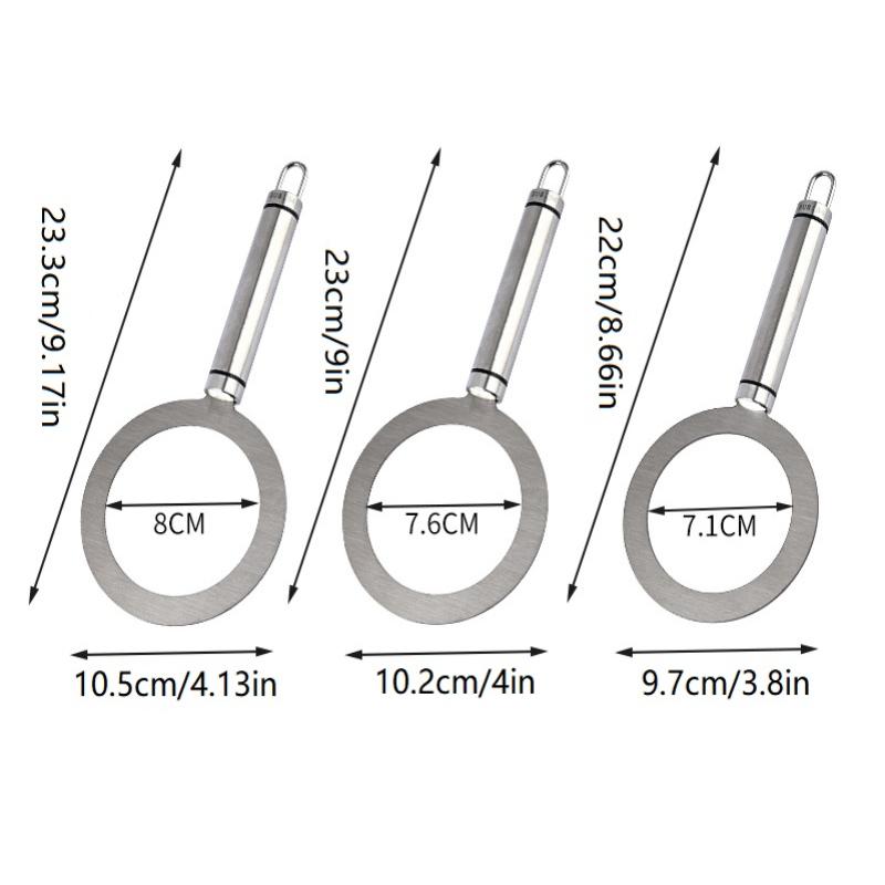 Stainless Steel Brulee Ring Se - Kitchen Baking Aid incelemesi ve fiyatı