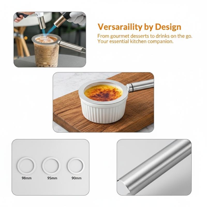 Stainless Steel Brulee Ring Se - Kitchen Baking Aid incelemesi ve fiyatı