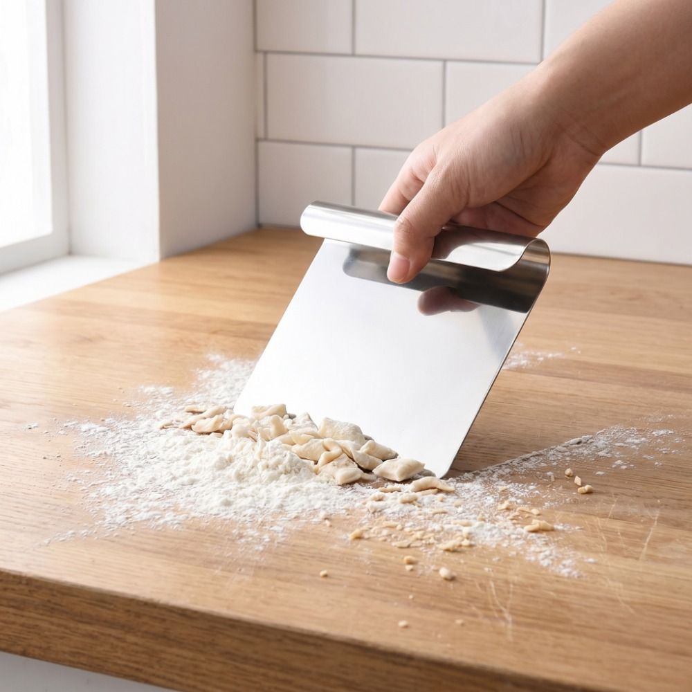 304 Stainless Steel Bench Flou - Bench Scraper Dough incelemesi ve fiyatı