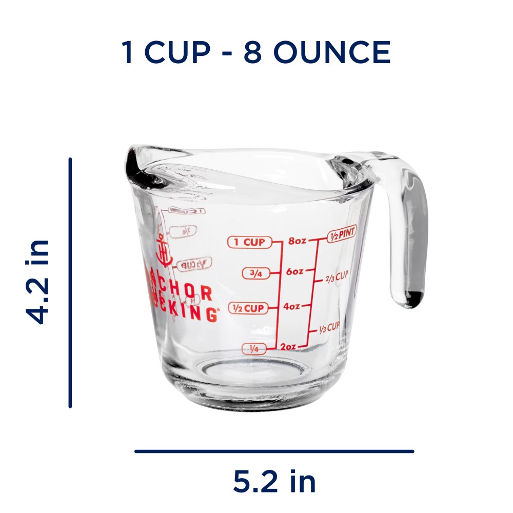 2-Pack Glass Measuring Cups Se - Baking Kitchen Set incelemesi ve fiyatı