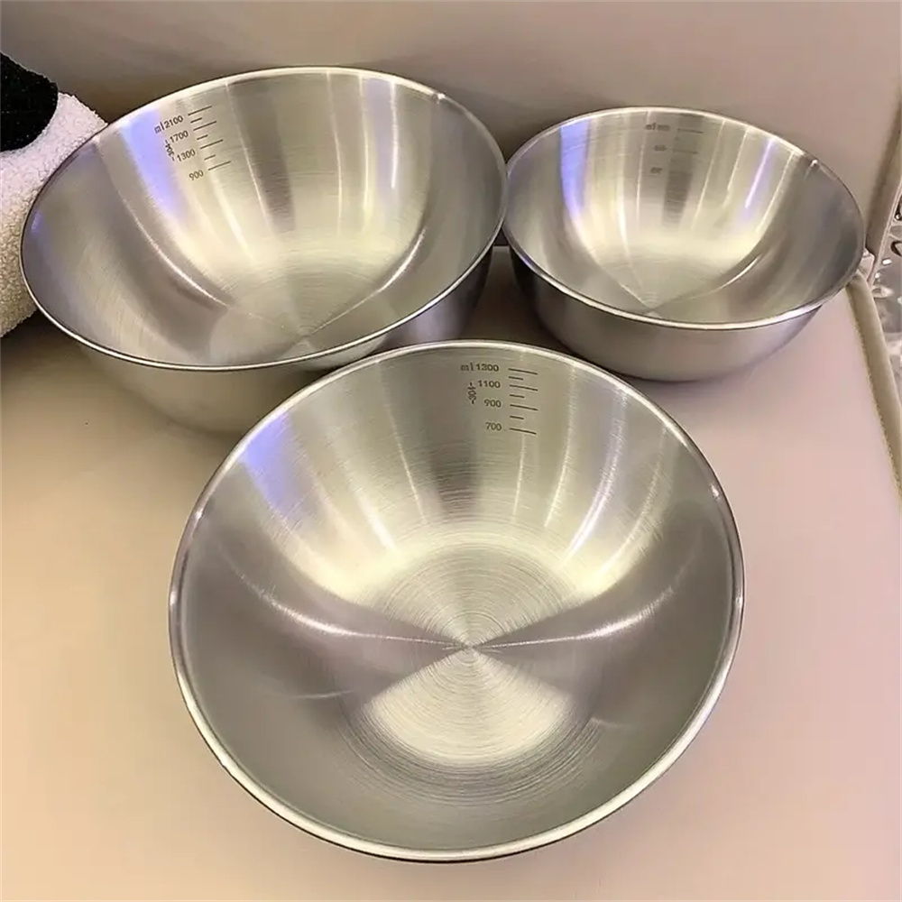 1-3 Stainless Steel Bowl Set w - Kitchen Baking Bowls incelemesi ve fiyatı