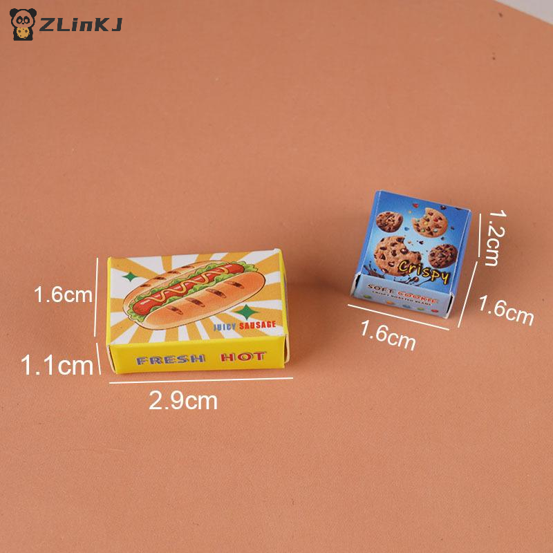 ▶5 Sets Miniature Fast Food Pa - Miniature Baking Kitchen incelemesi ve fiyatı
