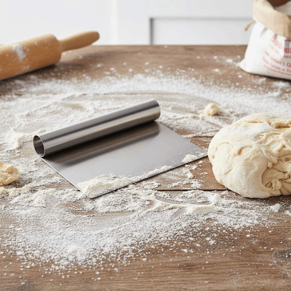 Easy To Clean Stainless Steel  - Bench Scraper Dough incelemesi ve fiyatı