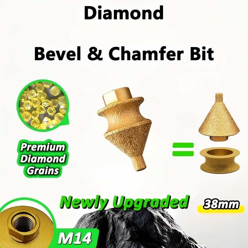M14 Industrial Thread Diamond  - Rolling Pin Marble incelemesi ve fiyatı