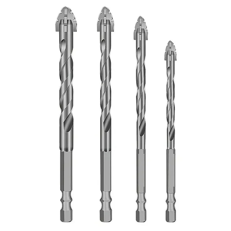 4-Flute Carbide Drill Bit Set  - Rolling Pin Marble incelemesi ve fiyatı