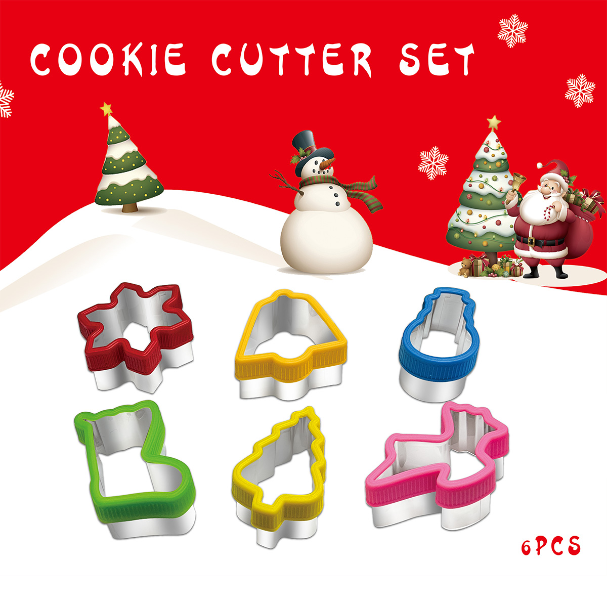 Christmas cookie cutting handg - Baking Kitchen Set incelemesi ve fiyatı