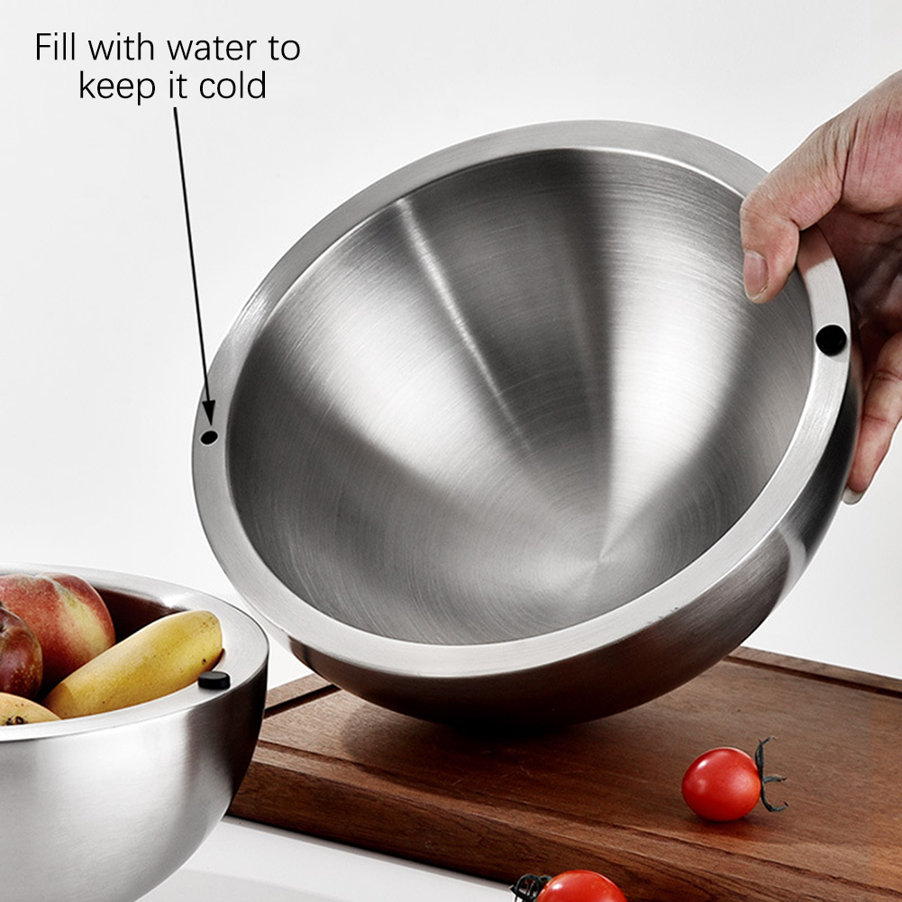 304 Thickened Salad Mixing Bow - Kitchen Baking Bowls incelemesi ve fiyatı