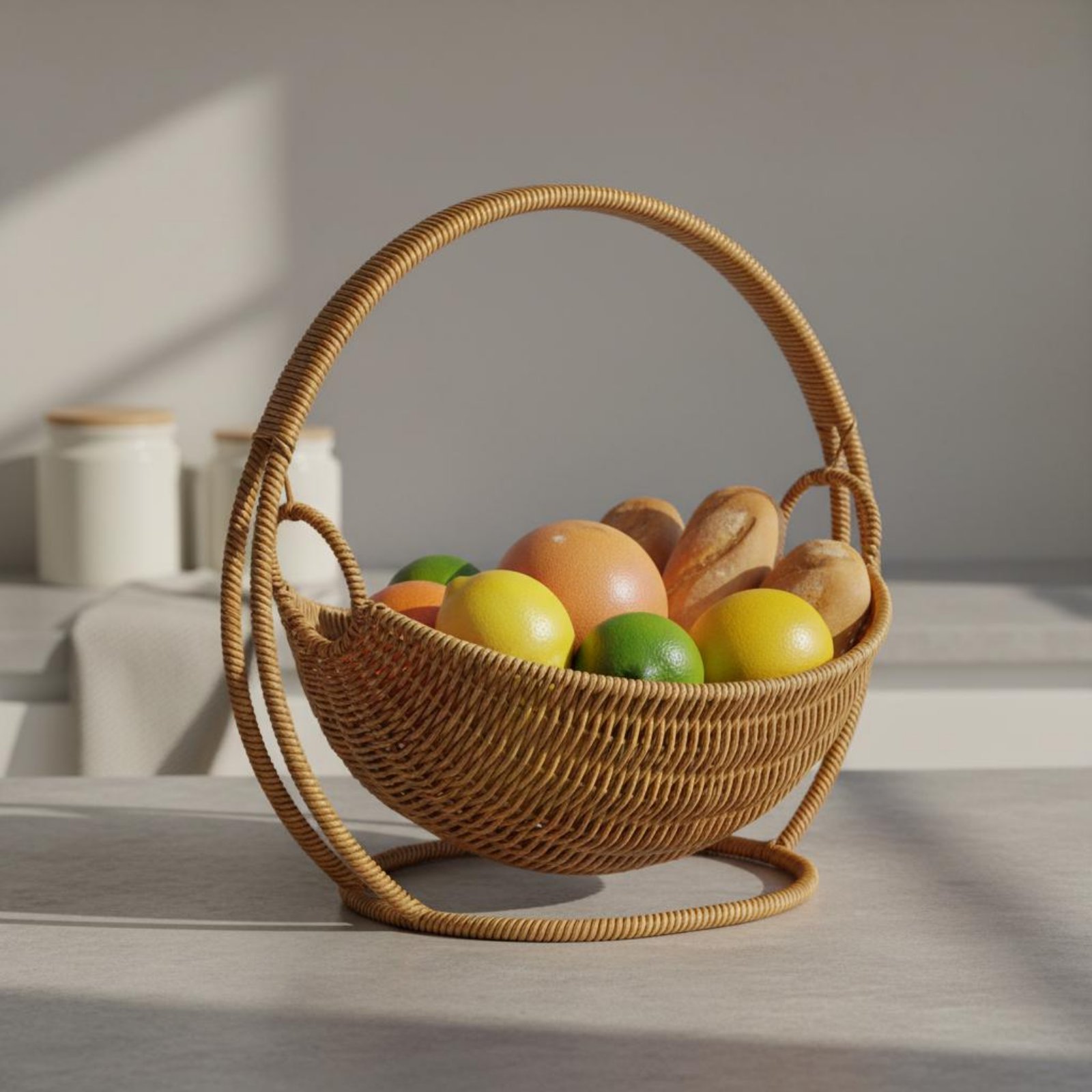 Cradle Design Bread Basket Han - Kitchen Baking Bowls incelemesi ve fiyatı