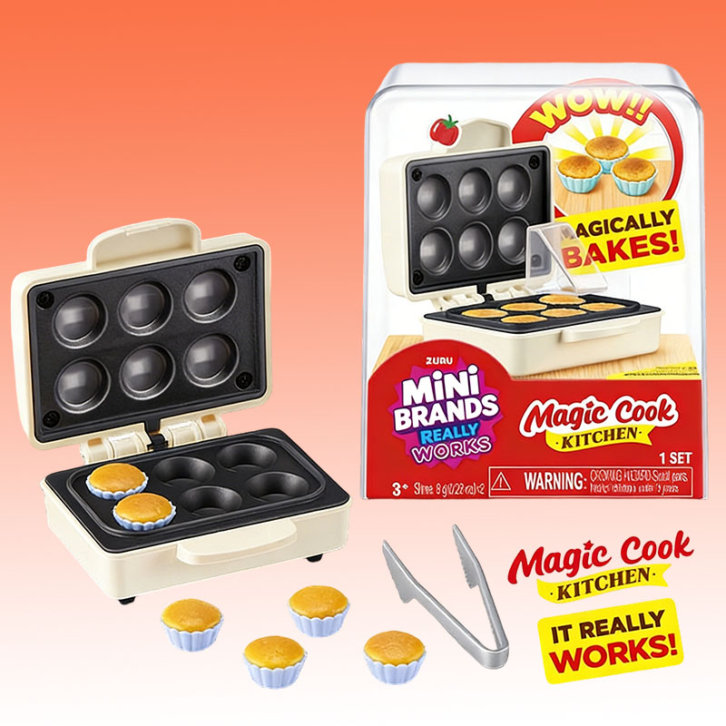 ZURU Mini Brands Magic Cook Ki - Miniature Baking Kitchen incelemesi ve fiyatı