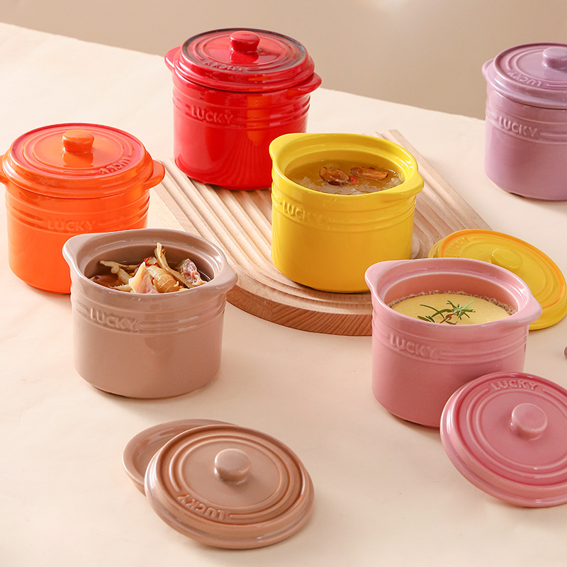 Double Lid Ceramic Bowl,Bird's - Kitchen Baking Bowls incelemesi ve fiyatı