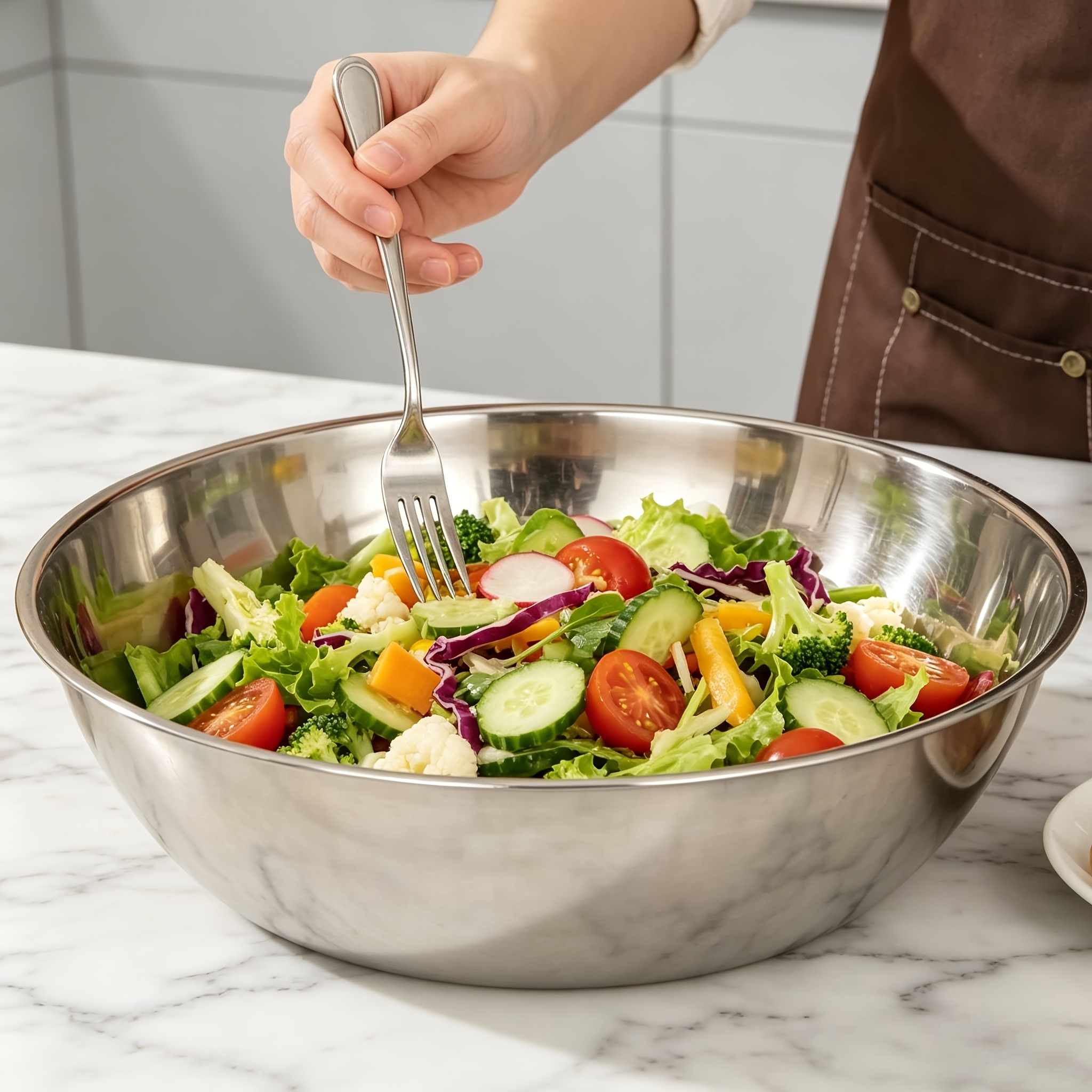 1Pcs, 32cm Stainless Steel Mix - Kitchen Baking Bowls incelemesi ve fiyatı