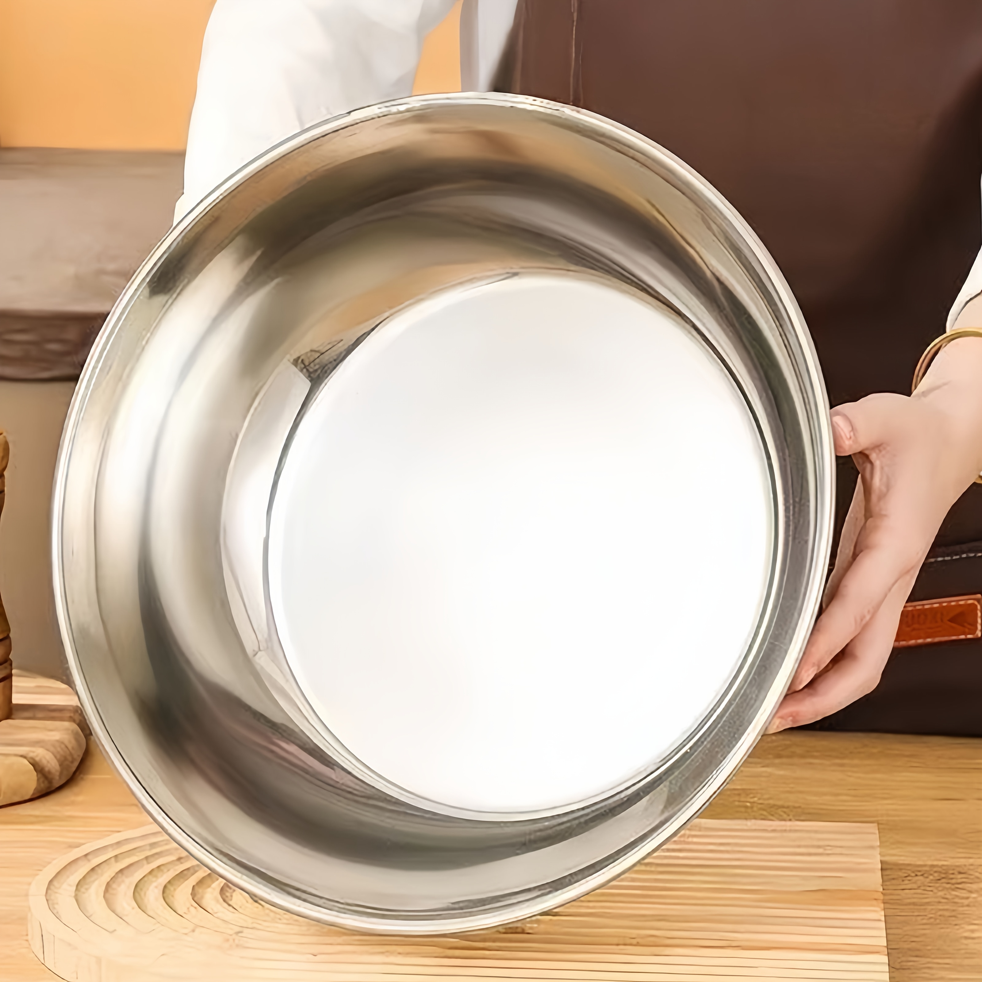 1Pcs, 32cm Stainless Steel Mix - Kitchen Baking Bowls incelemesi ve fiyatı