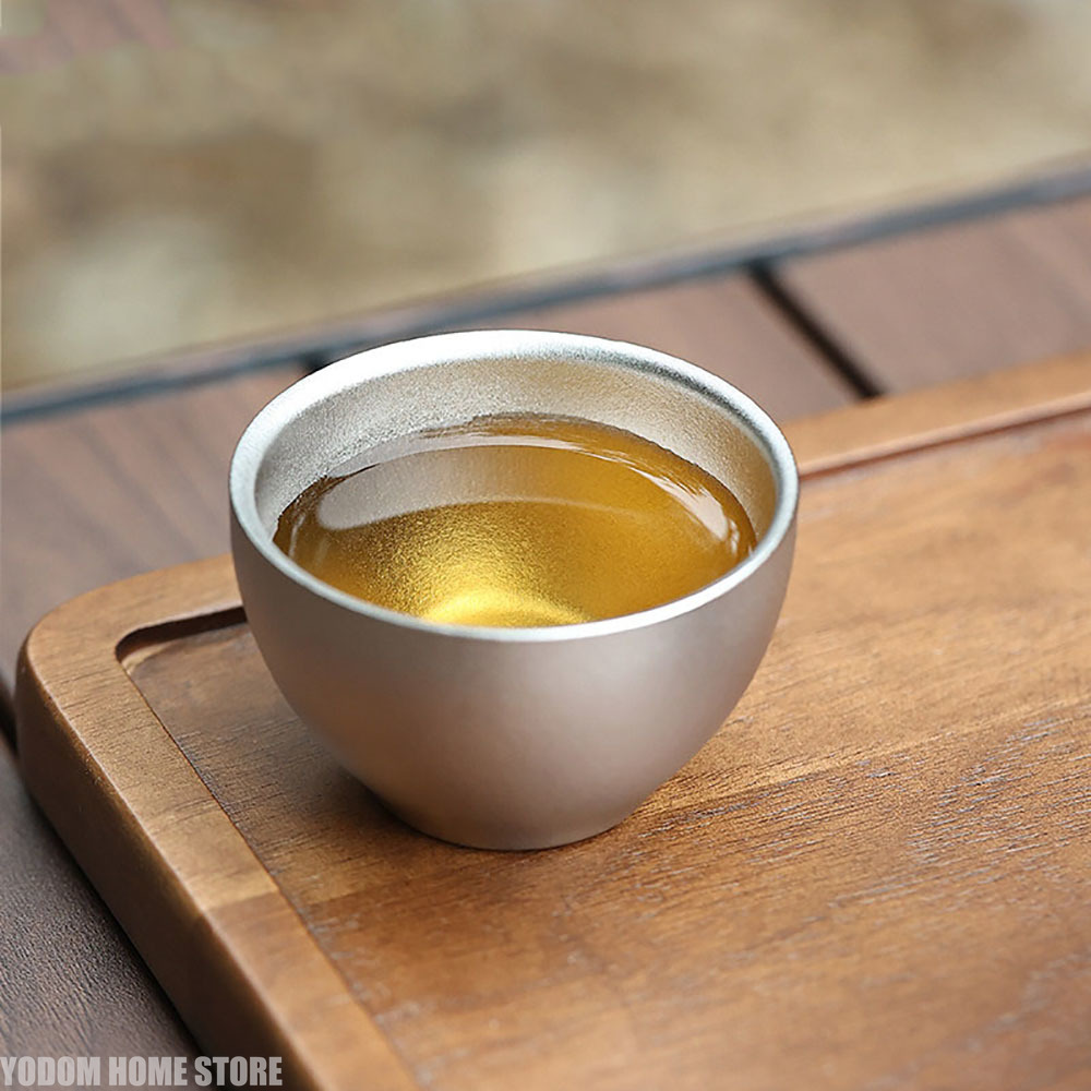 Small 100% Titanium Tea Cup Do - Miniature Baking Kitchen incelemesi ve fiyatı