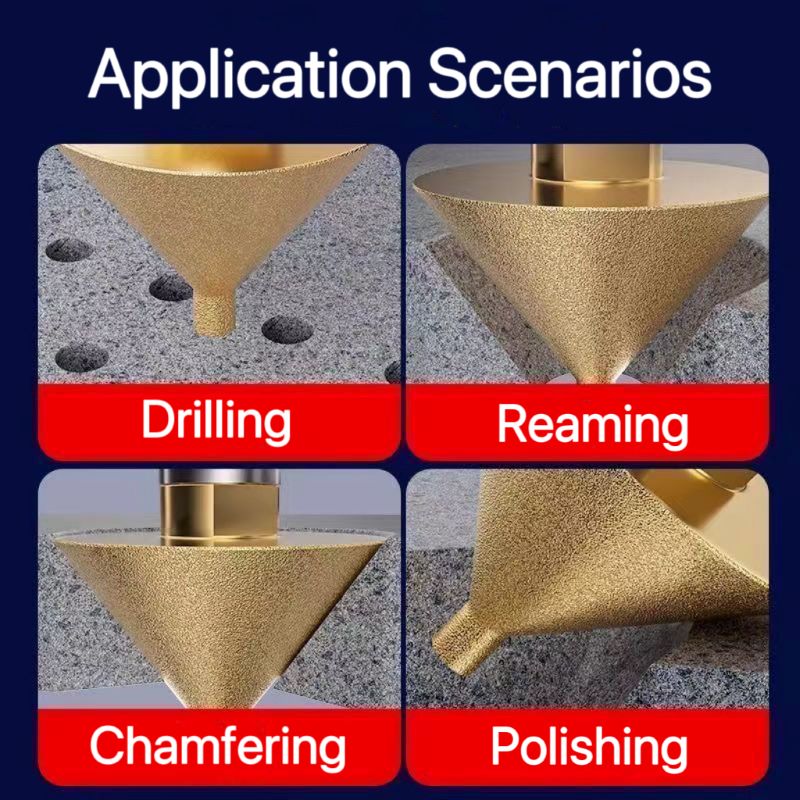 M14/10 Diamond Chamfering Dril - Rolling Pin Marble incelemesi ve fiyatı