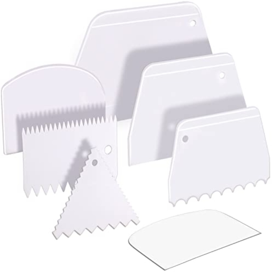 Cake Scraper Cake Smoother, 7  - Bench Scraper Dough incelemesi ve fiyatı