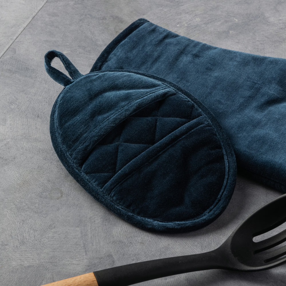Velvet Blue 2-Piece Kitchen Ov - Baking Kitchen Set incelemesi ve fiyatı