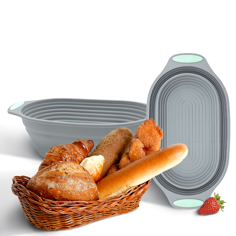 1PC Silicone Foldable Banneton - Kitchen Baking Bowls incelemesi ve fiyatı