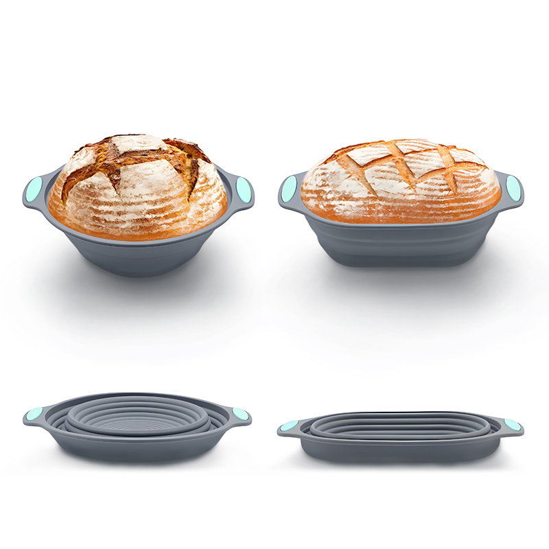 1PC Silicone Foldable Banneton - Kitchen Baking Bowls incelemesi ve fiyatı