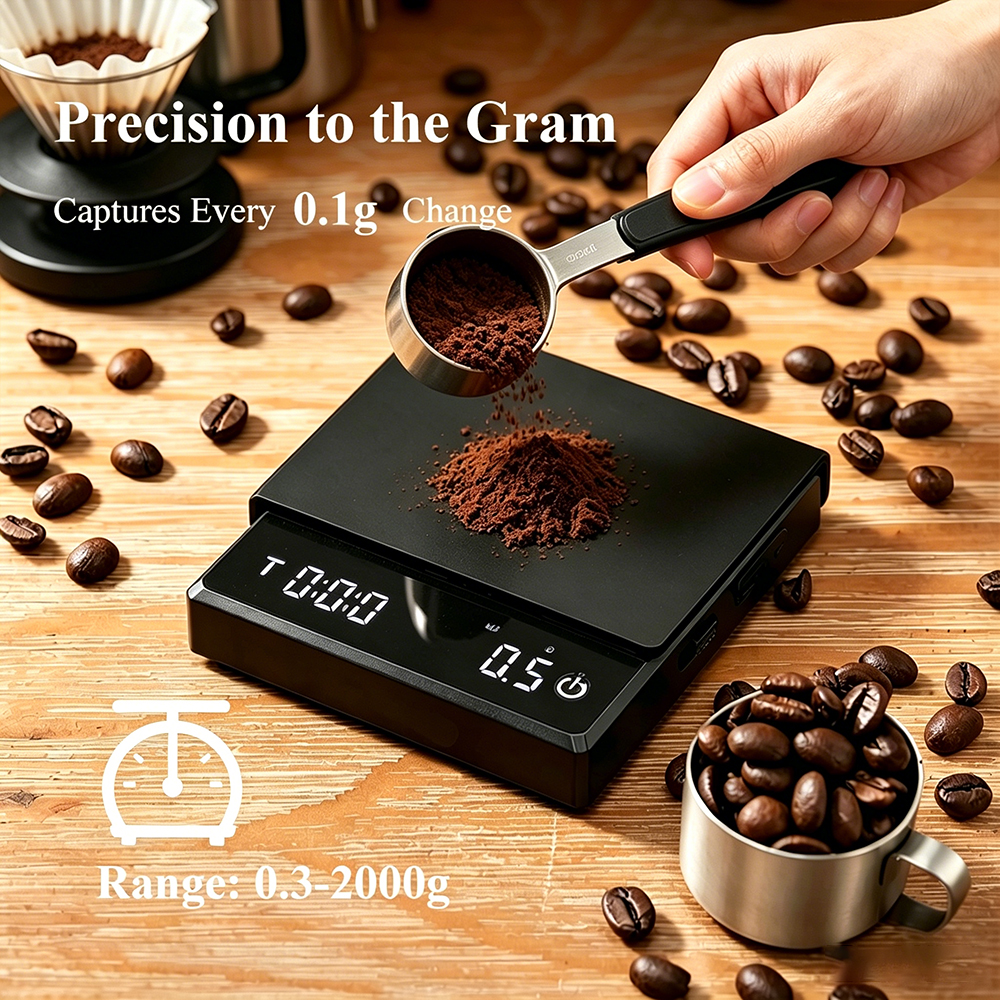 Mini Digital Coffee Scale with - Miniature Baking Kitchen incelemesi ve fiyatı
