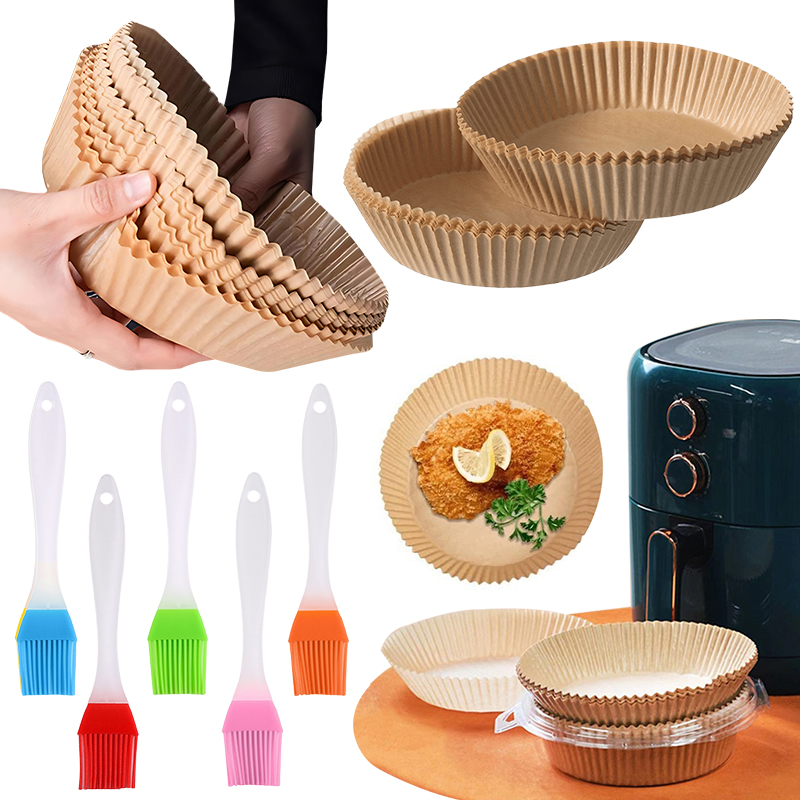 50/100PCS Air Fryer Paper Plat - Baking Kitchen Set incelemesi ve fiyatı