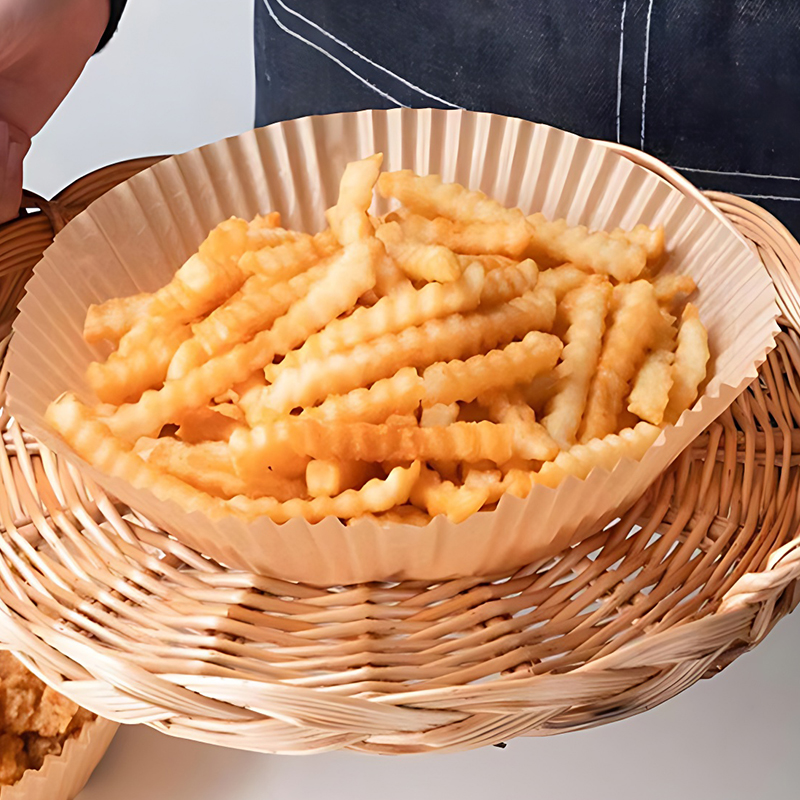 50/100PCS Air Fryer Paper Plat - Baking Kitchen Set incelemesi ve fiyatı
