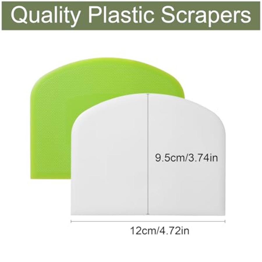 4 Pcs Bench Scraper, Dough Scr - Bench Scraper Dough incelemesi ve fiyatı