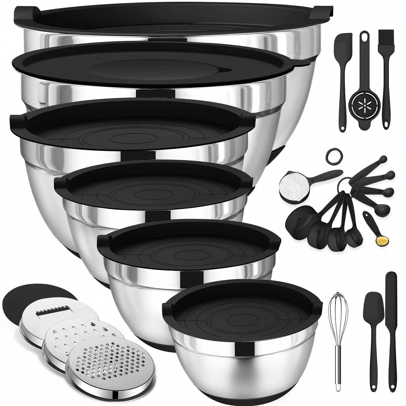Set of Mixing Bowls Made of St - Kitchen Baking Bowls incelemesi ve fiyatı