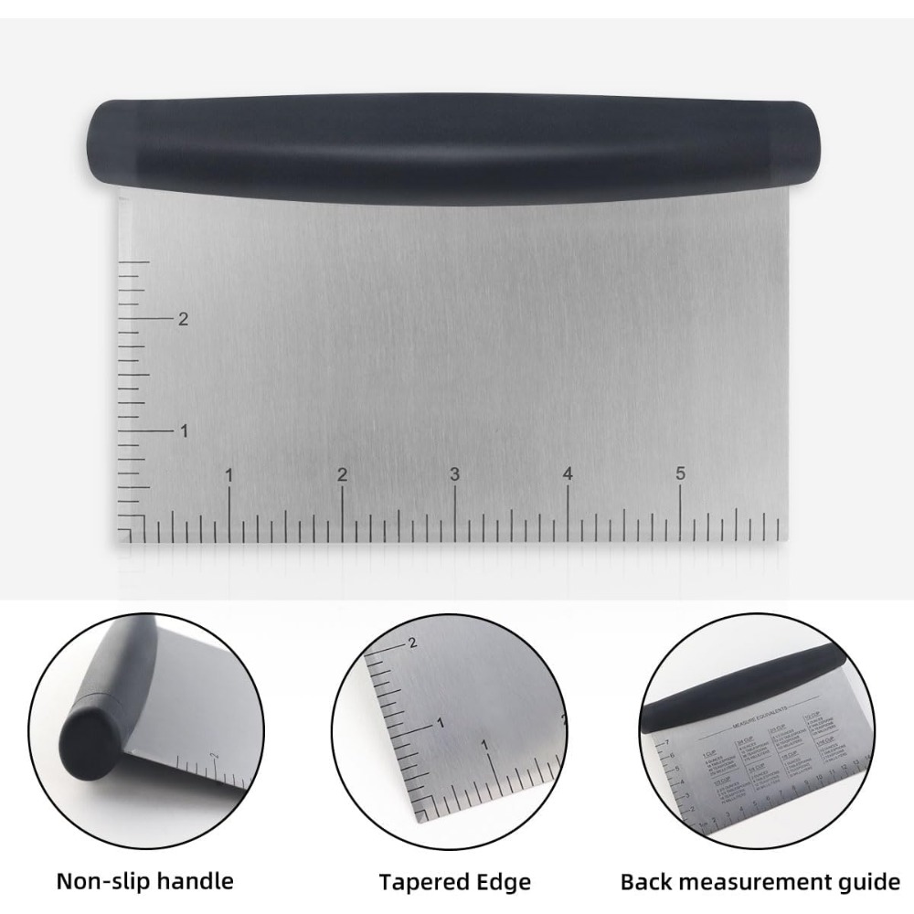 Multipurpose Stainless Steel B - Bench Scraper Dough incelemesi ve fiyatı