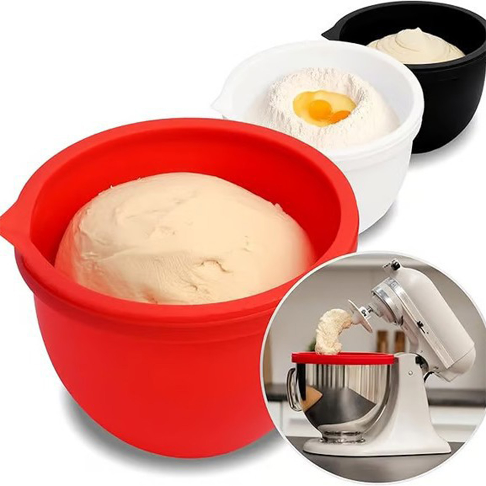 Silicone Liner Mixer Attachmen - Kitchen Baking Aid incelemesi ve fiyatı