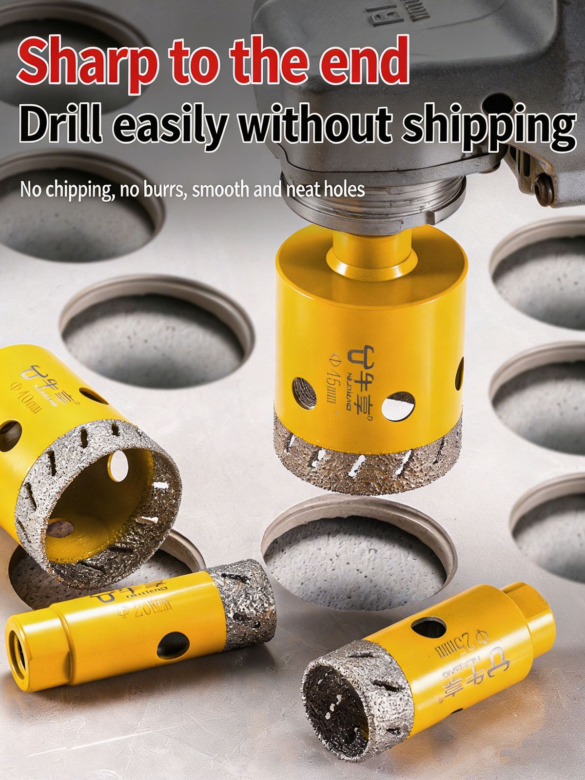 Diamond Drill Bit Angle Grinde - Rolling Pin Marble incelemesi ve fiyatı