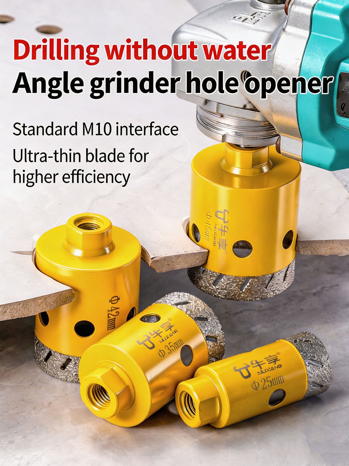 Diamond Drill Bit Angle Grinde - Rolling Pin Marble incelemesi ve fiyatı