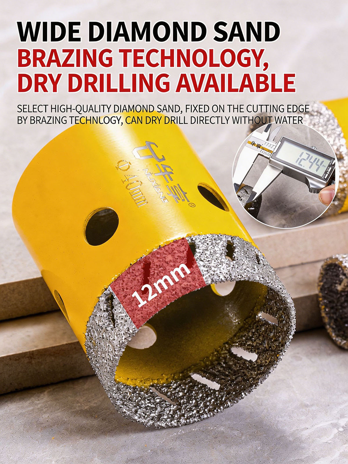 Diamond Drill Bit Angle Grinde - Rolling Pin Marble incelemesi ve fiyatı